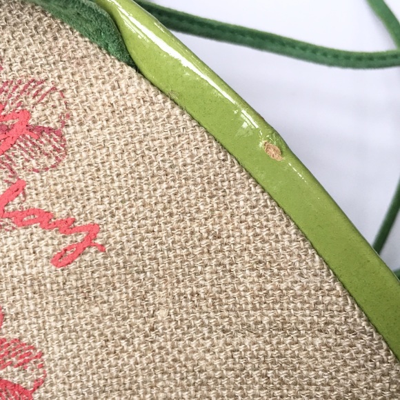 EUC Miss Sixty Green Ankle Tie Wedge Sandals - Picture 7 of 8